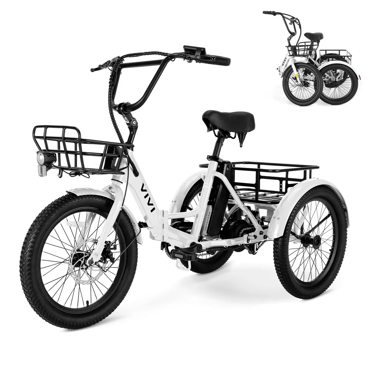 Vivi T01 Electric Trike - UL 2849 Certified