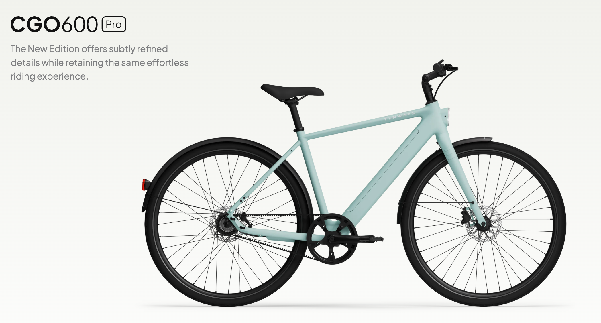 Tenways CGO600 Pro commuter electric bike