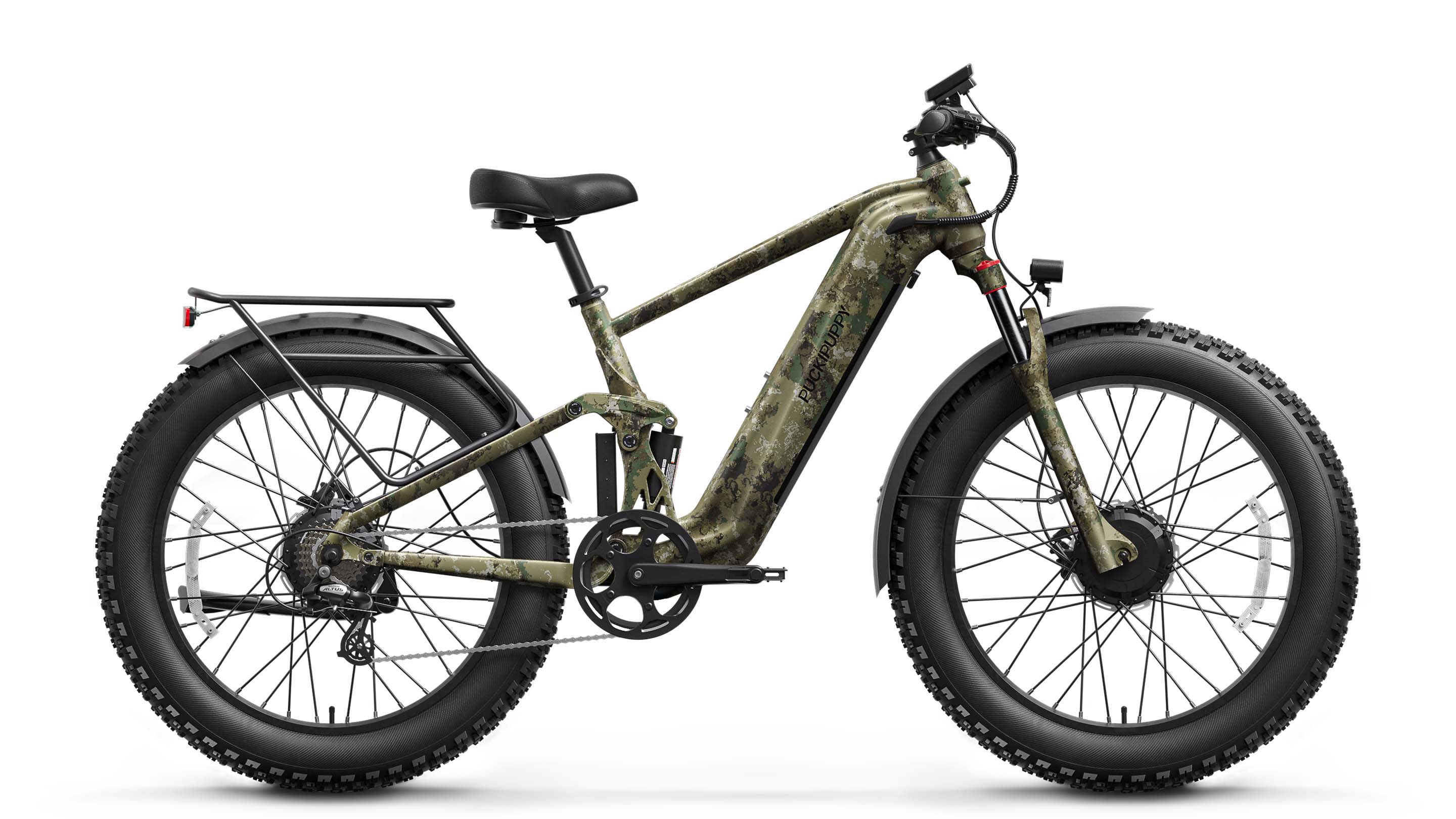 Puckipuppy GoldenR Pro dual-motor fat-tire electric bike